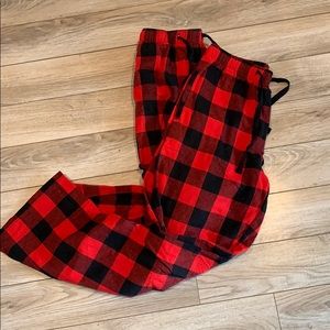 Matching men’s and women’s pajama pants